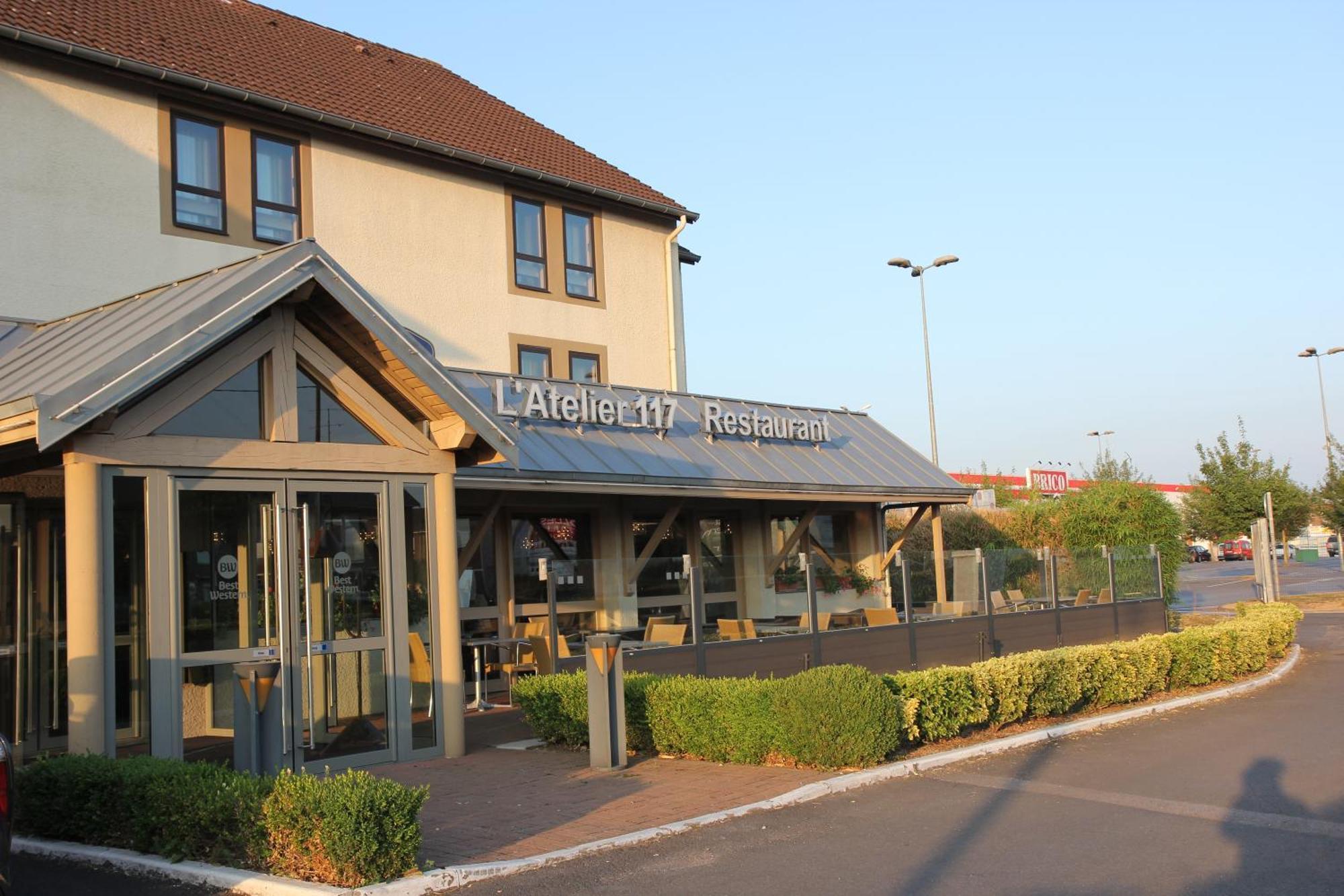 Best Western L'Atelier 117 Maubeuge Dış mekan fotoğraf